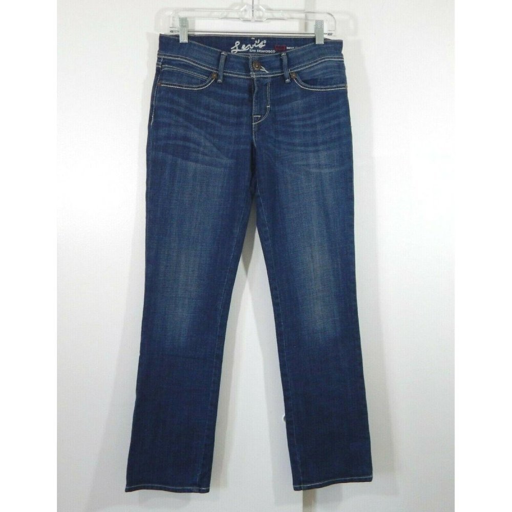 LEVIS JEANS demi curve skinny low rise western 27